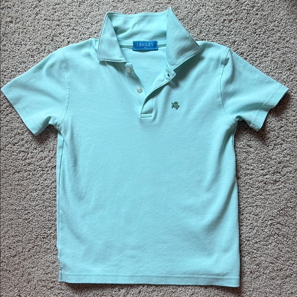 J. Bailey Boys Henry Polo in Mint, Size 10- WORN ONCE, 100% Cotton, VERY SOFT!